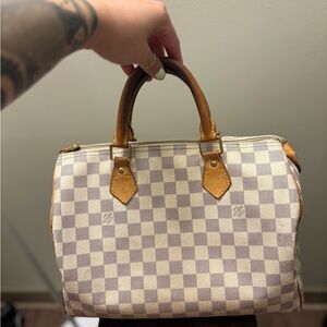 Louis Vuitton Damier azur speedy 30